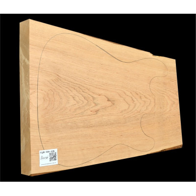 Jelša Svetlá Drevo na Gitaru  JL 40k - 550/530 x 350/290 x 46 mm